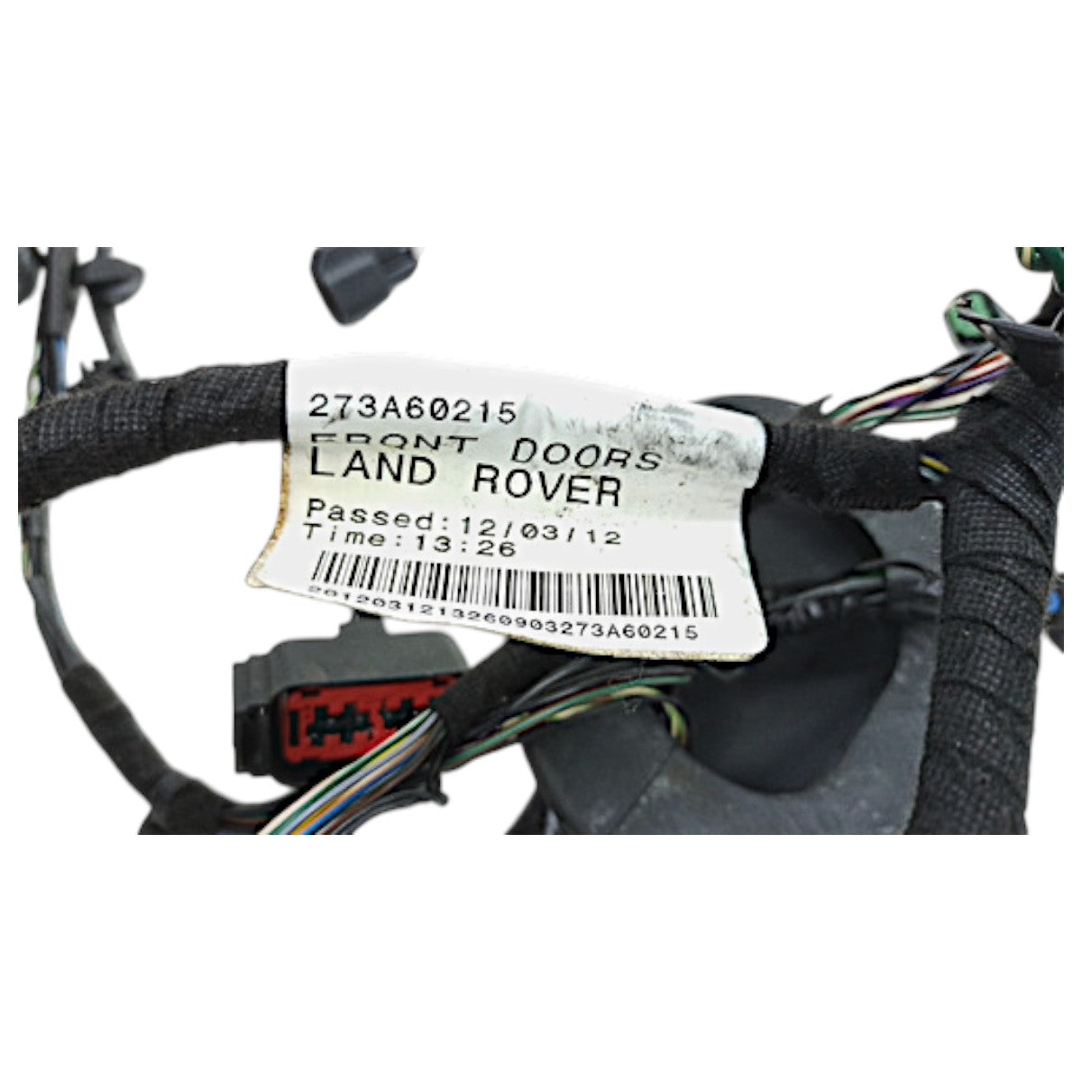 Chicote Elétrico Porta Dianteira Esquerda Lr Discovery 4