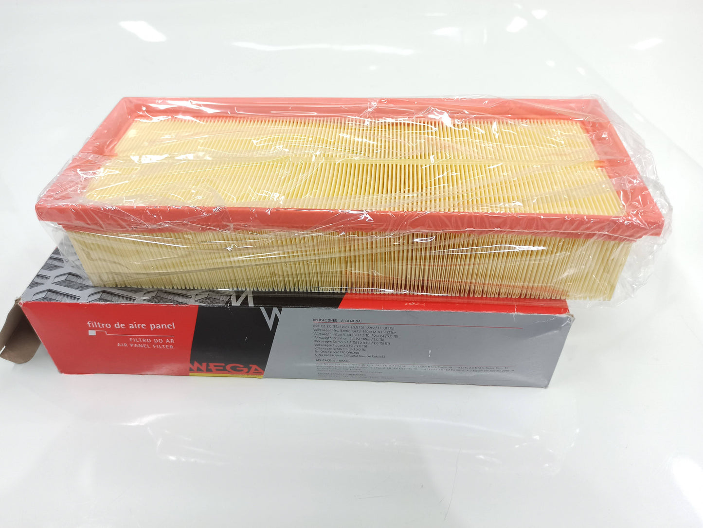 Elemento Filtro Ar Wega Vw Passat Jetta Q3 Tt A3 Fusca 1K0129620D