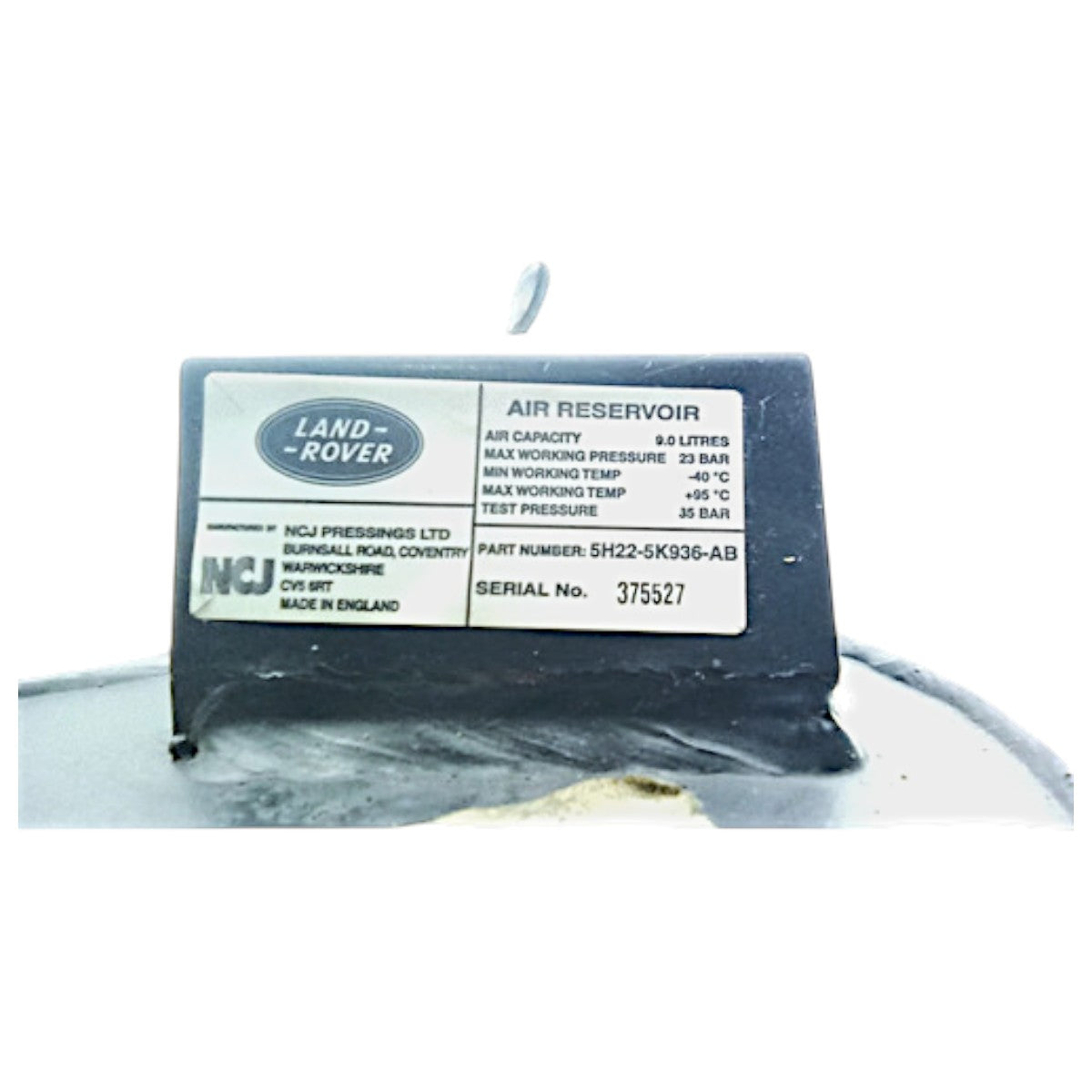 Reservatório De Ar Suspensão Discovery 4 2012 Detalhe