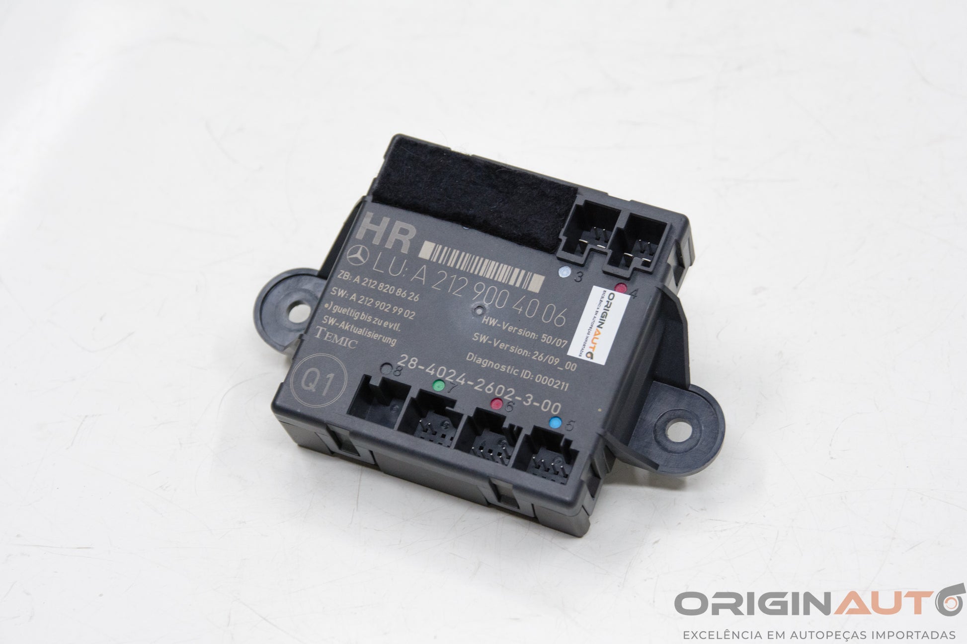 Modulo Porta Traseira Direita Mercedes-Benz C200 Cgi 2011 A2129004006