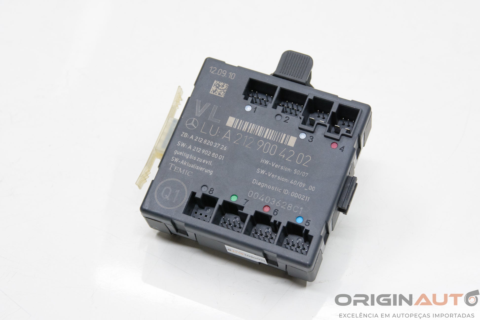 Modulo Porta Dianteira Esquerda Mercedes-Benz C200 Cgi 2011 A2129004202