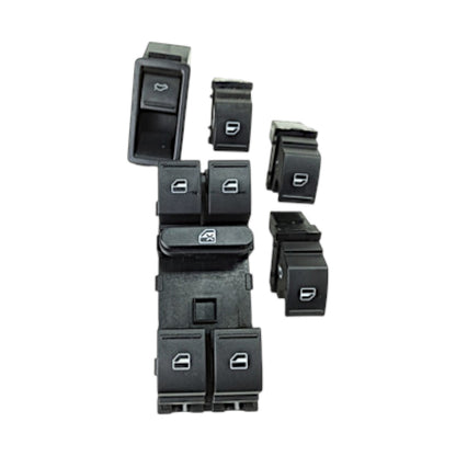 Botão Vidro Elétrico Jetta Tsi 2011 - 2018 Kit Completo