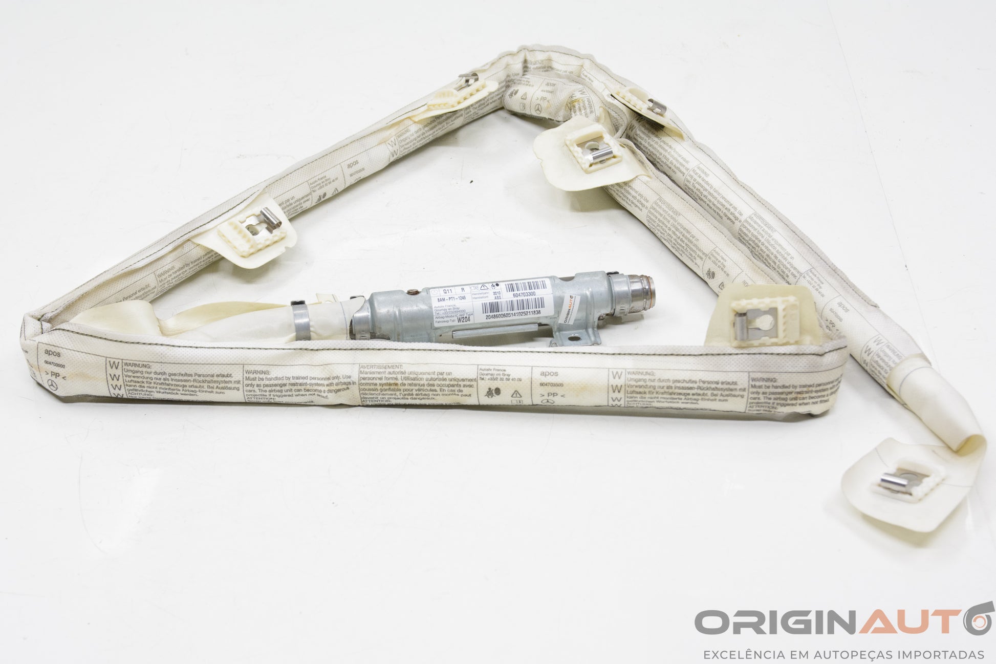 Bolsa Airbag Cortina Direito Mercedes-Benz C200 Cgi 2011 A2048600605