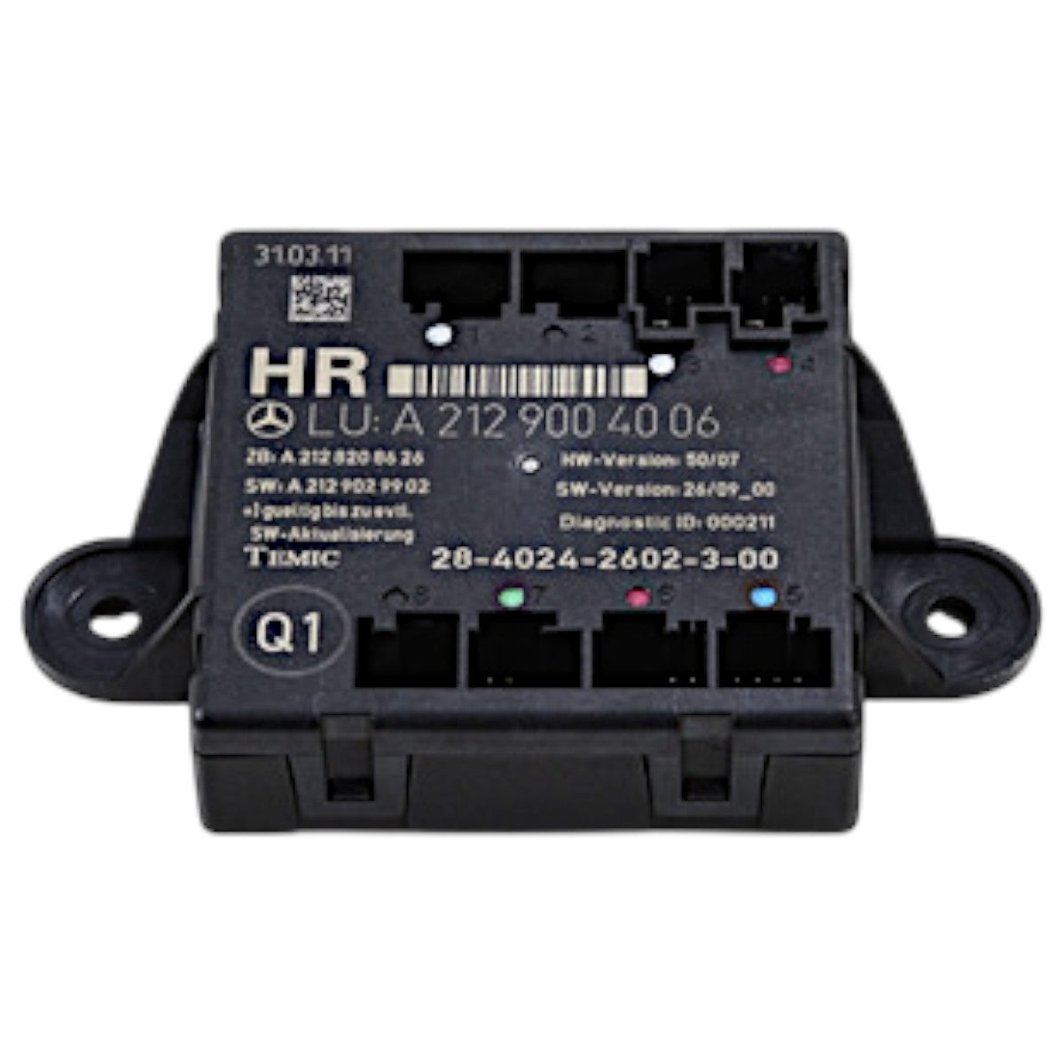 Modulo Porta Traseira Direita Mercedes C200 A2129004006