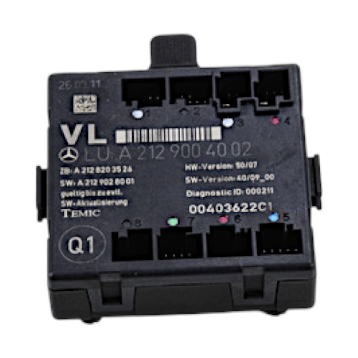 Modulo Porta Dianteira Esquerda Mercedes C200 12 A2129004002