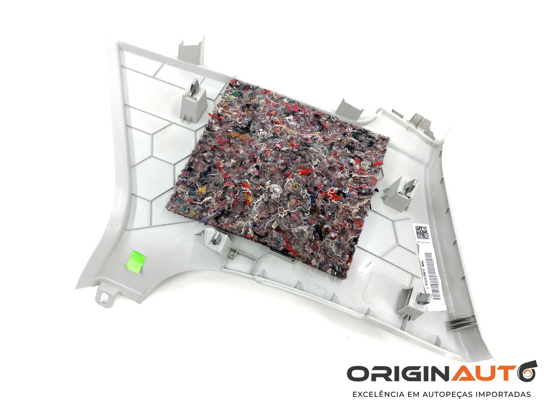 Acabamento Coluna Traseira Esq Volkswagen Golf Mk7 Confortline 2015 5G4867287