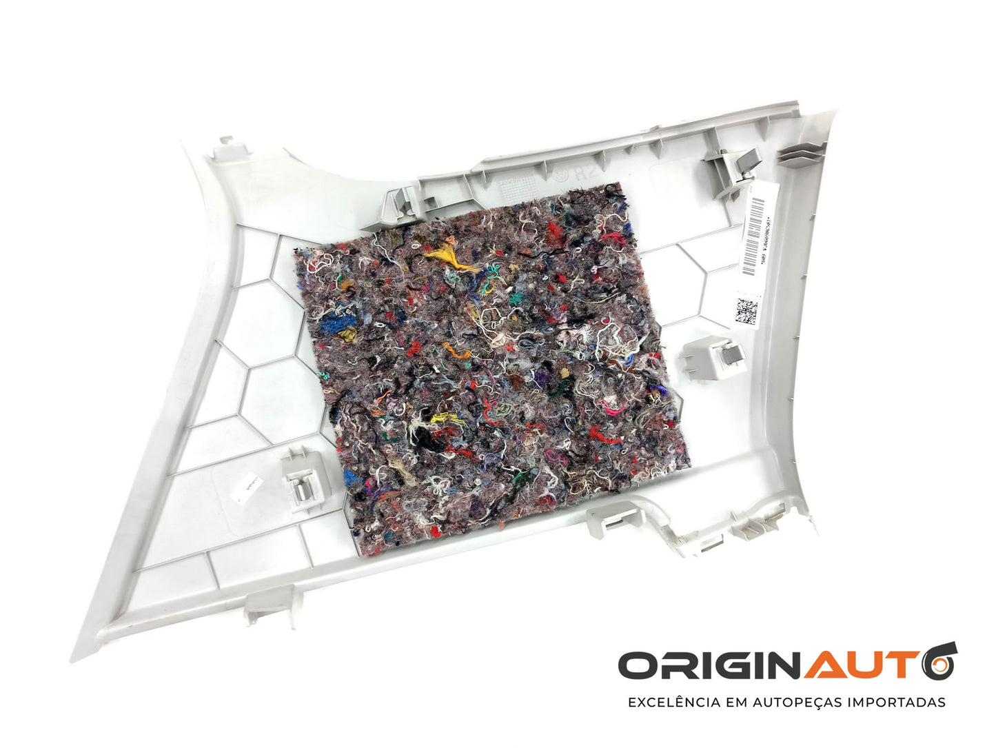 Acabamento Coluna Traseira Dir Volkswagen Golf Mk7 Confortline 2015 5G4867288