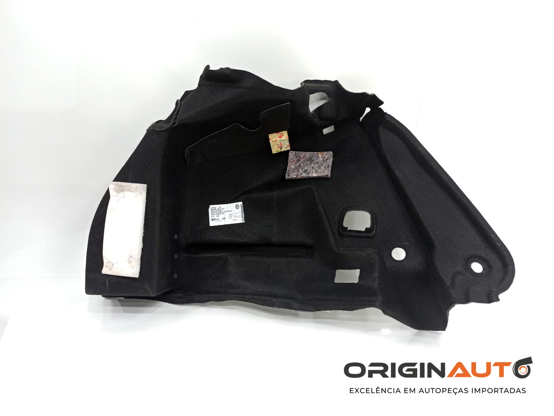 Forro Direito Porta Mala Volkswagen Golf Mk7 Confortline 2015 5G6867428