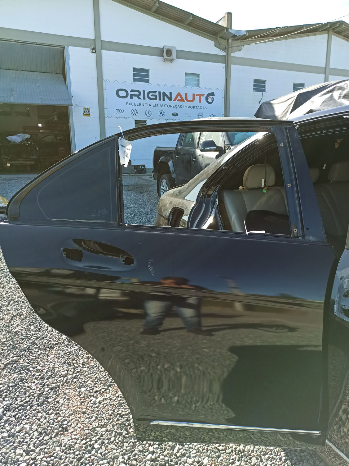 Porta Traseira Direita Mercedes-Benz C200 Cgi 2011 5G0971584C P/Recuperar