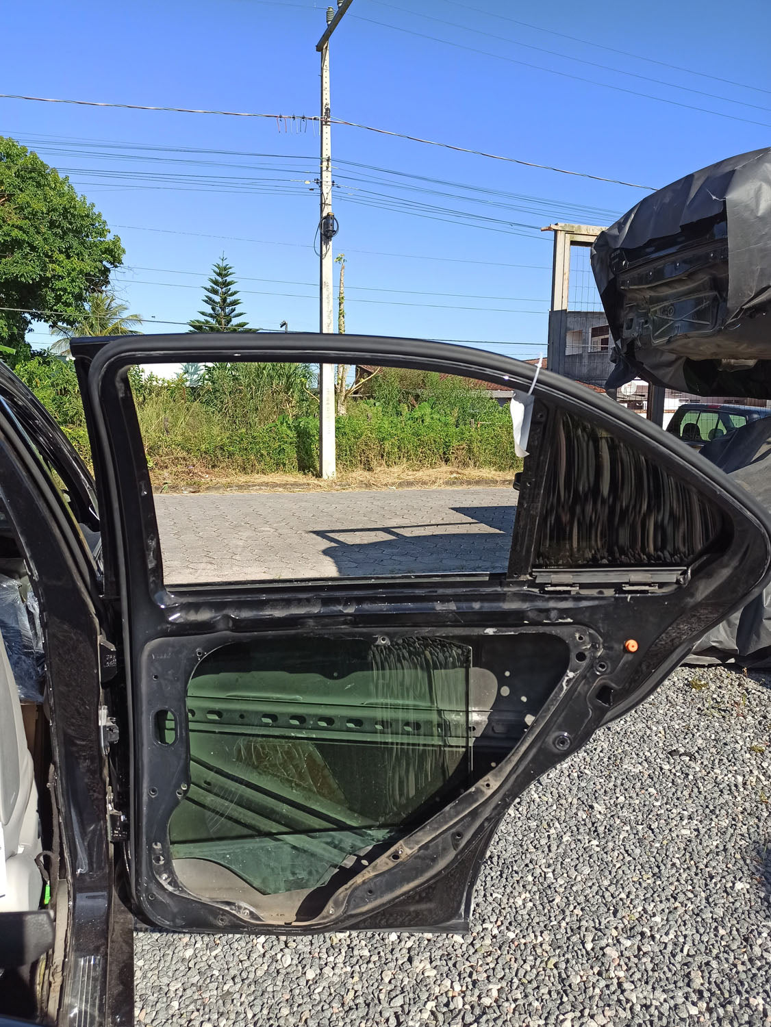 Porta Traseira Direita Mercedes-Benz C200 Cgi 2011 5G0971584C P/Recuperar