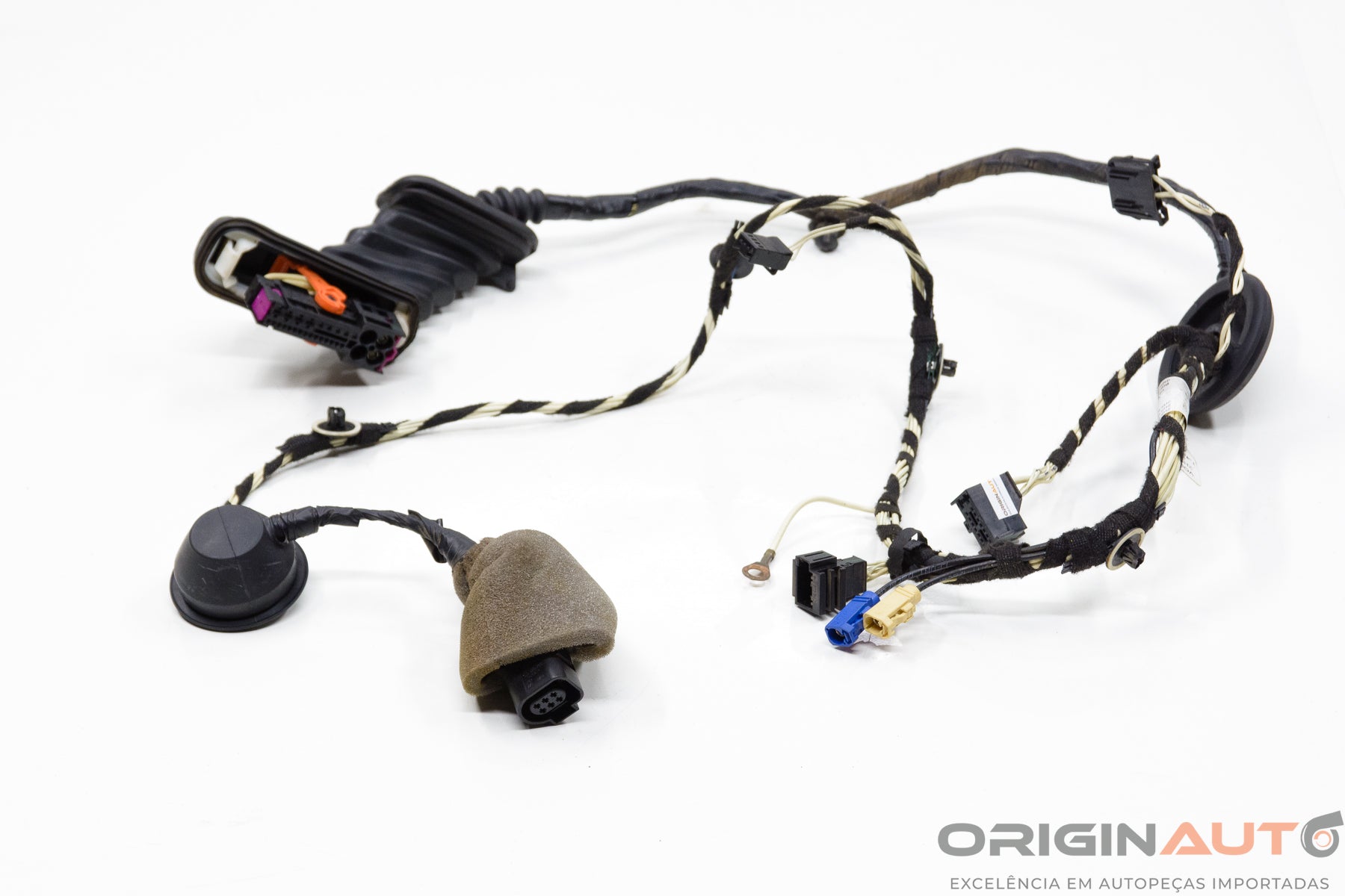 Chicote Porta Dianteiro Direito Vw Amarok Highline 2016 2H5970128 2H5971121Al