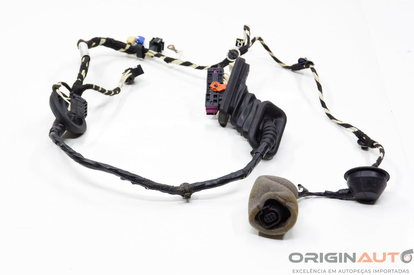 Chicote Porta Dianteiro Direito Vw Amarok Highline 2016 2H5970128 2H5971121Al