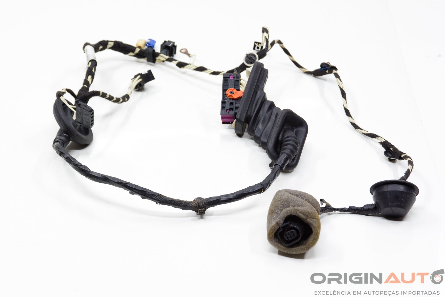 Chicote Porta Dianteiro Direito Vw Amarok Highline 2016 2H5970128 2H5971121Al