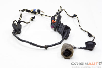 Chicote Porta Dianteiro Direito Vw Amarok Highline 2016 2H5970128 2H5971121Al