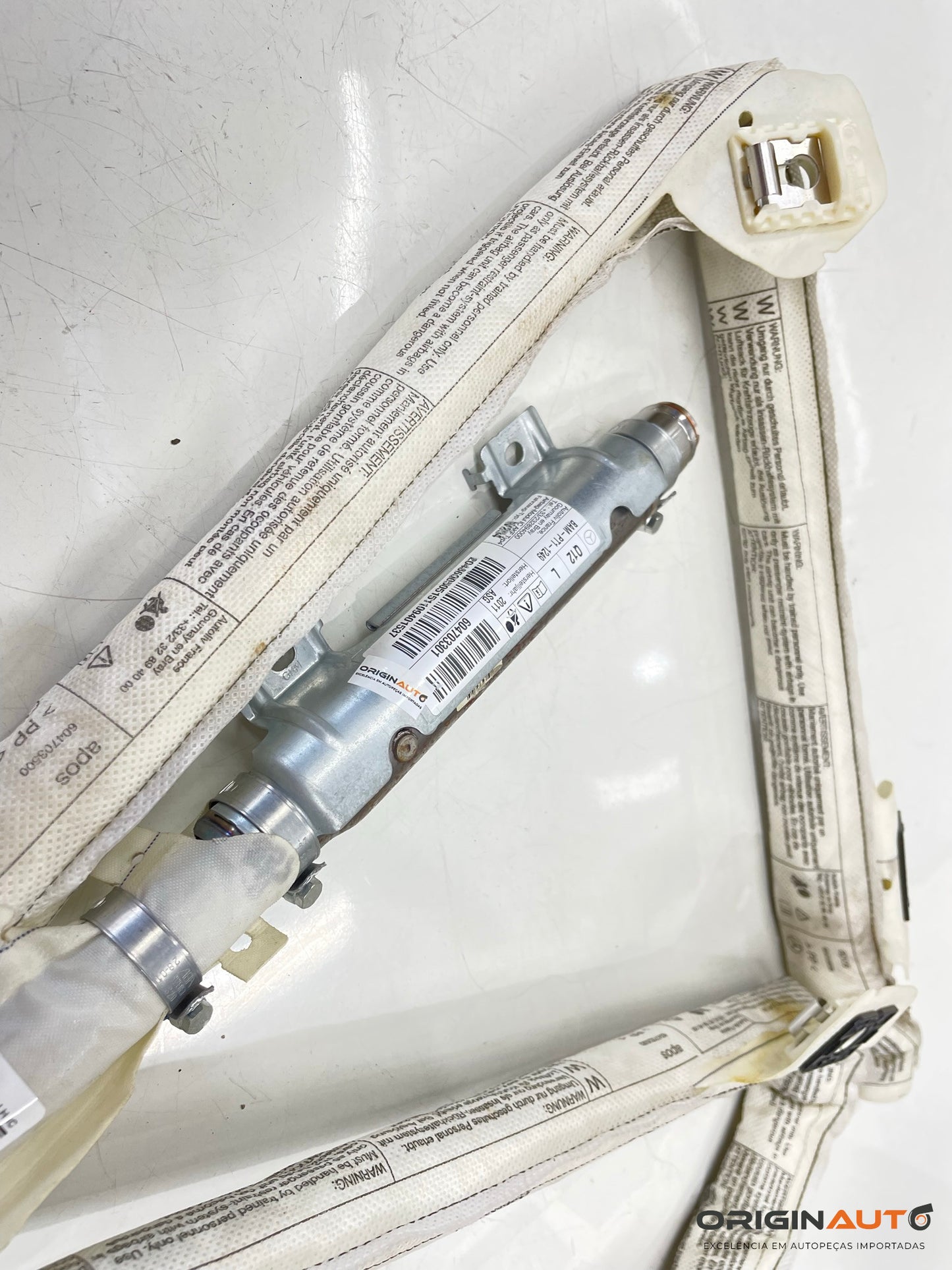 Airbag Cortina Esquerda Mercedes Benz C 200 Cgi 2012 A2048600505