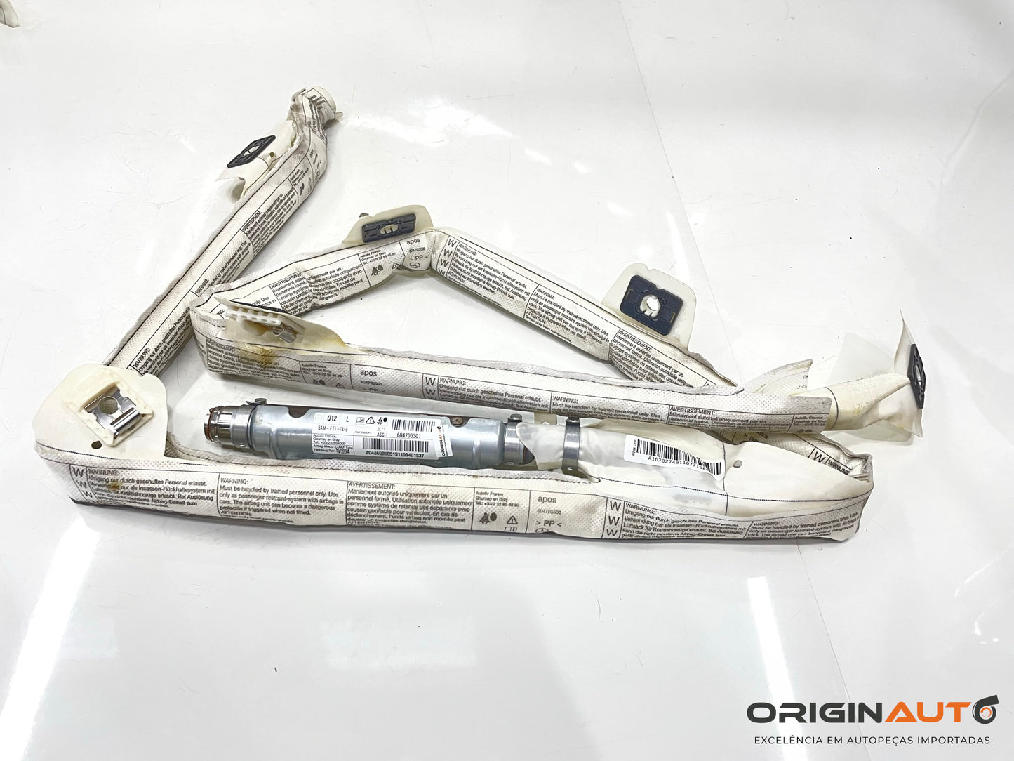 Airbag Cortina Esquerda Mercedes Benz C 200 Cgi 2012 A2048600505