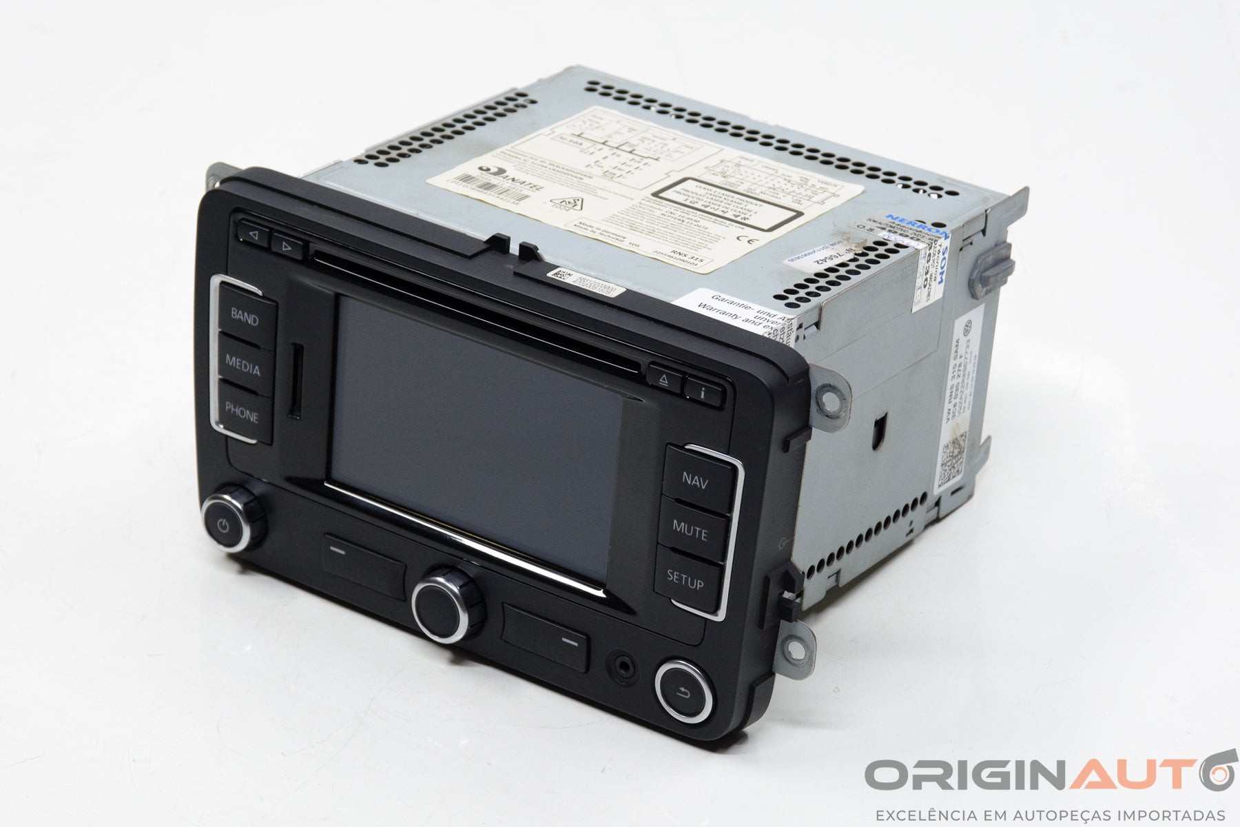 Central Multimidia Volkswagen Amarok Highline 2016 3C8035278F