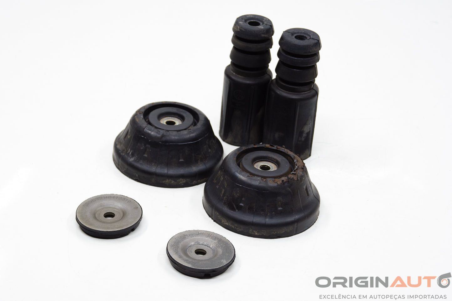 Kit Batente Amortecedor Dianteiro Vw Amarok Highline 2016 2H0412303D 2H0412331B