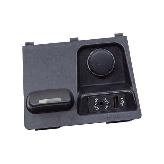 Acabamento Console Porta USB Auxiliar Tomada 12V BMW X5 2014