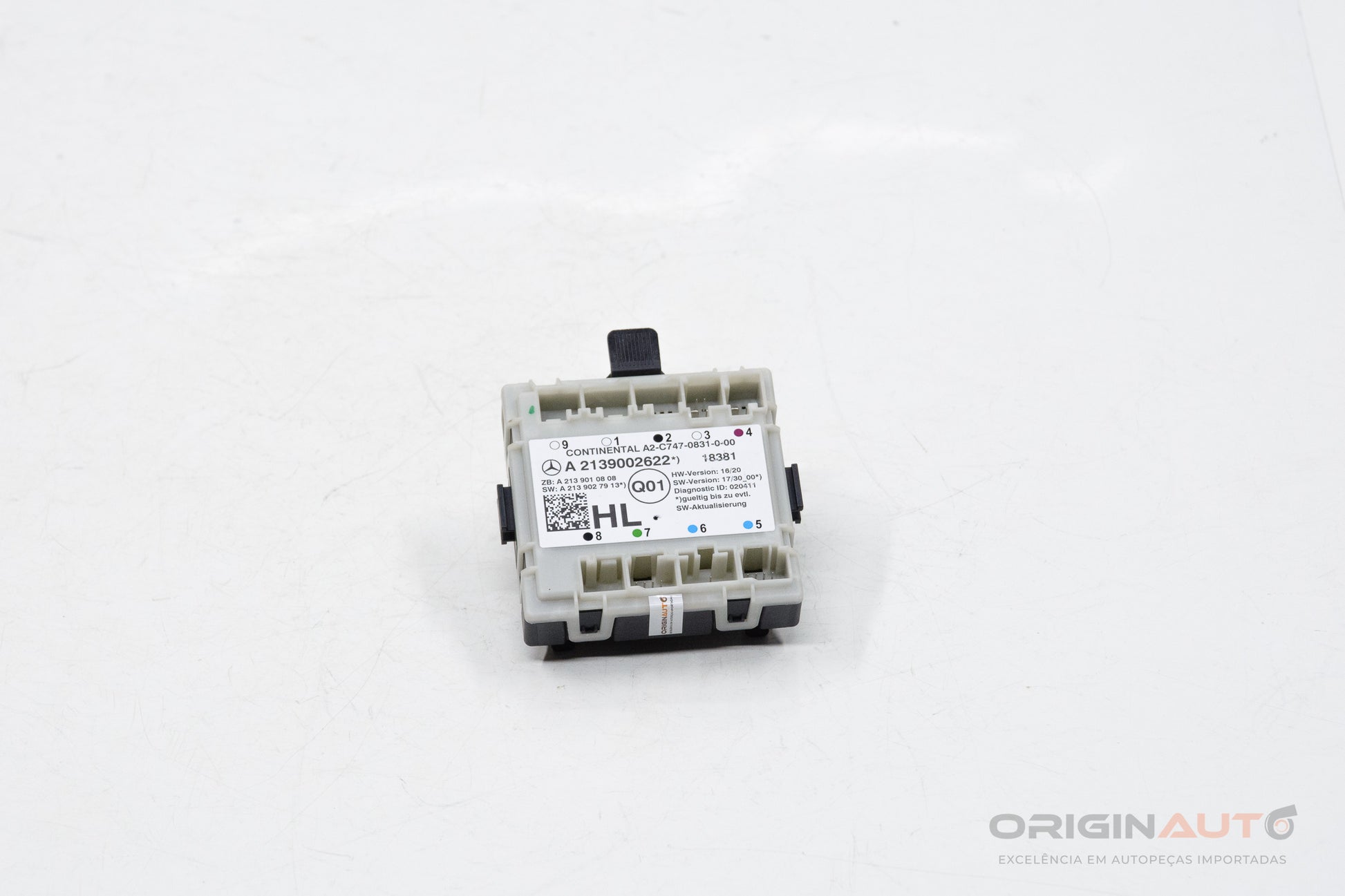 Modulo Porta Traseira Esquerda Mercedes C200 W205 2019 A2139002622