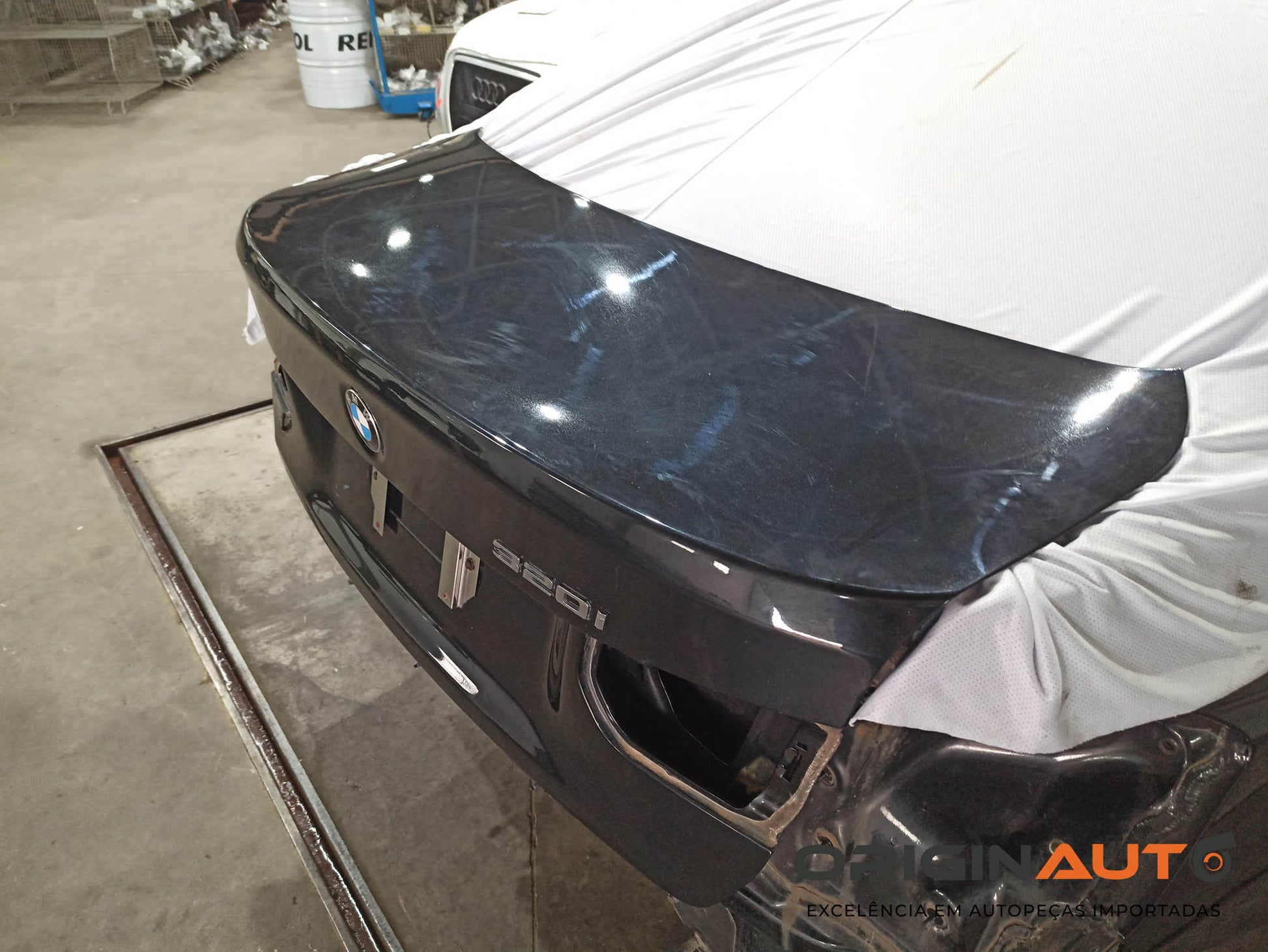 Tampa Traseira Porta Malas Bmw 320I F30 2014