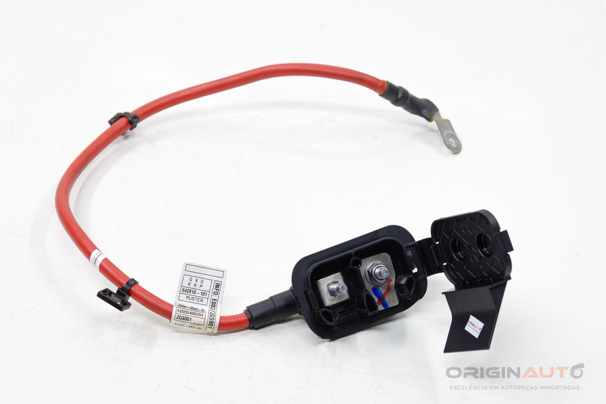 Chicote Eletrico Cofre Motor Mercedes C200 W205 2019 A2055400394
