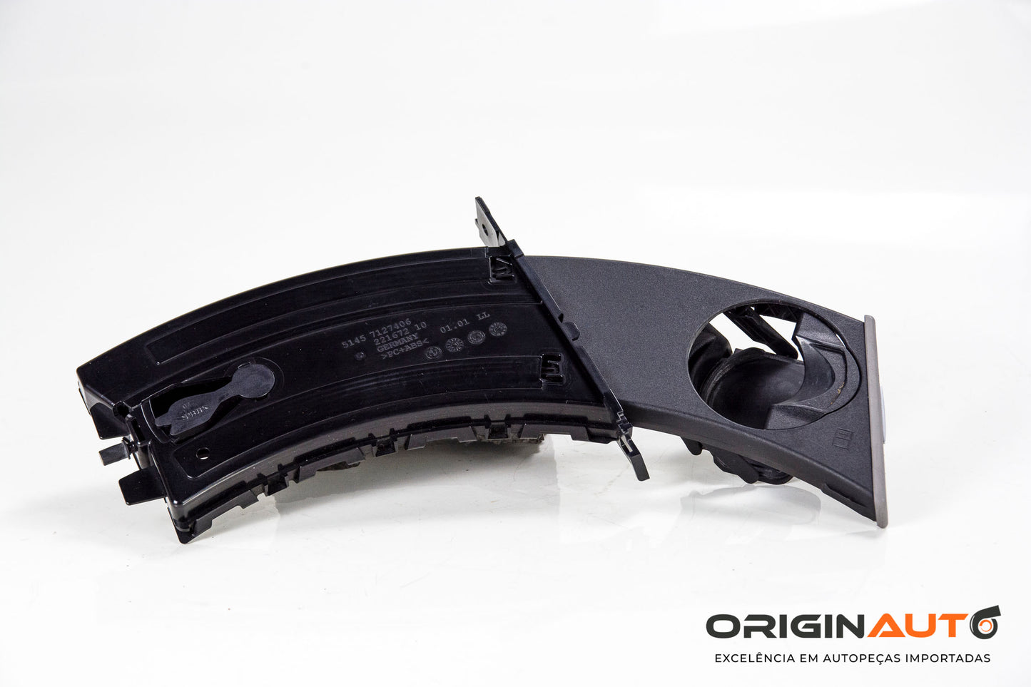 Porta Copo Esquerdo Bmw 335I 2010 7127406 9173465 Detalhe