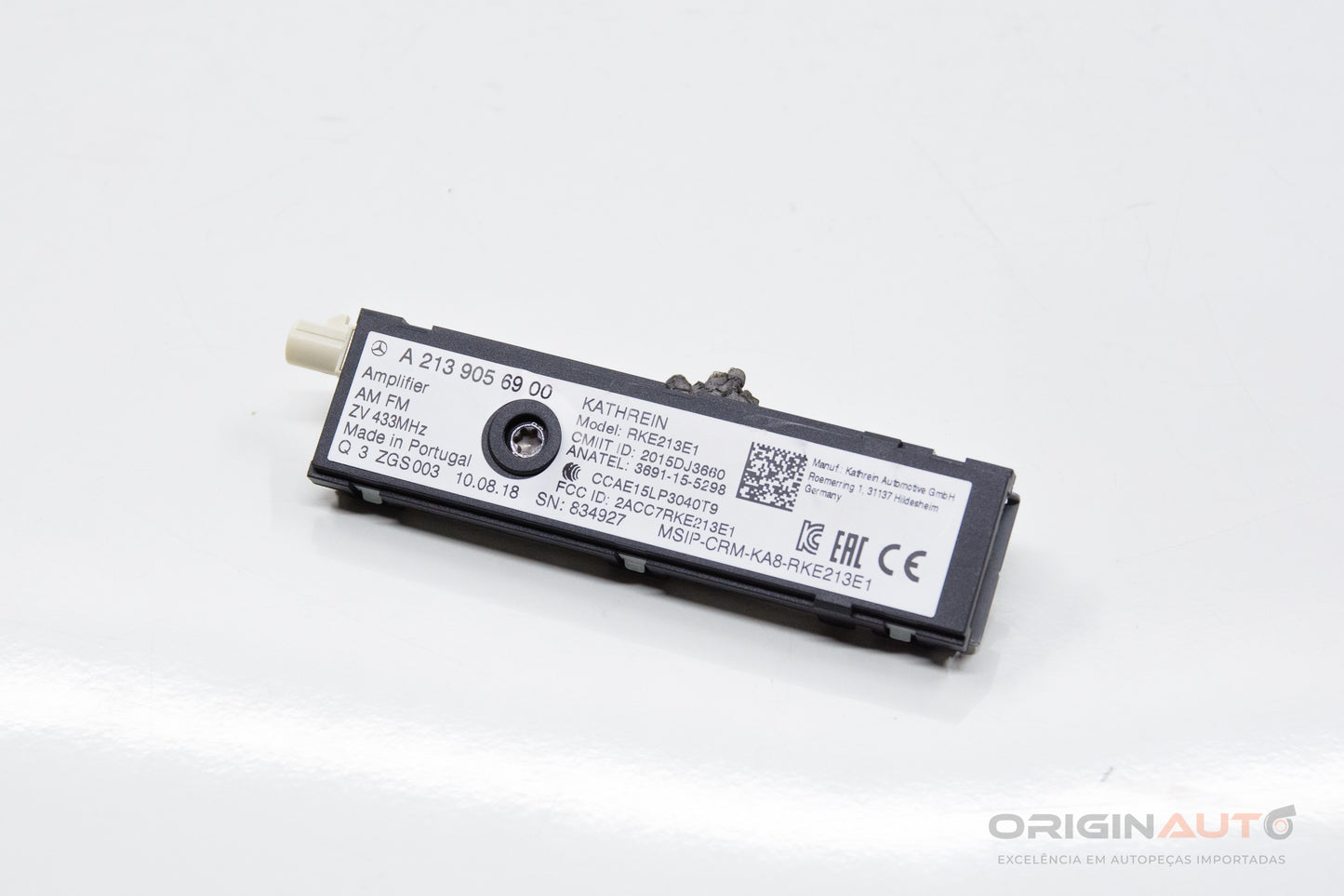 Antena Keyless Amplificadora Mercedes C200 W205 2019 A2139056900