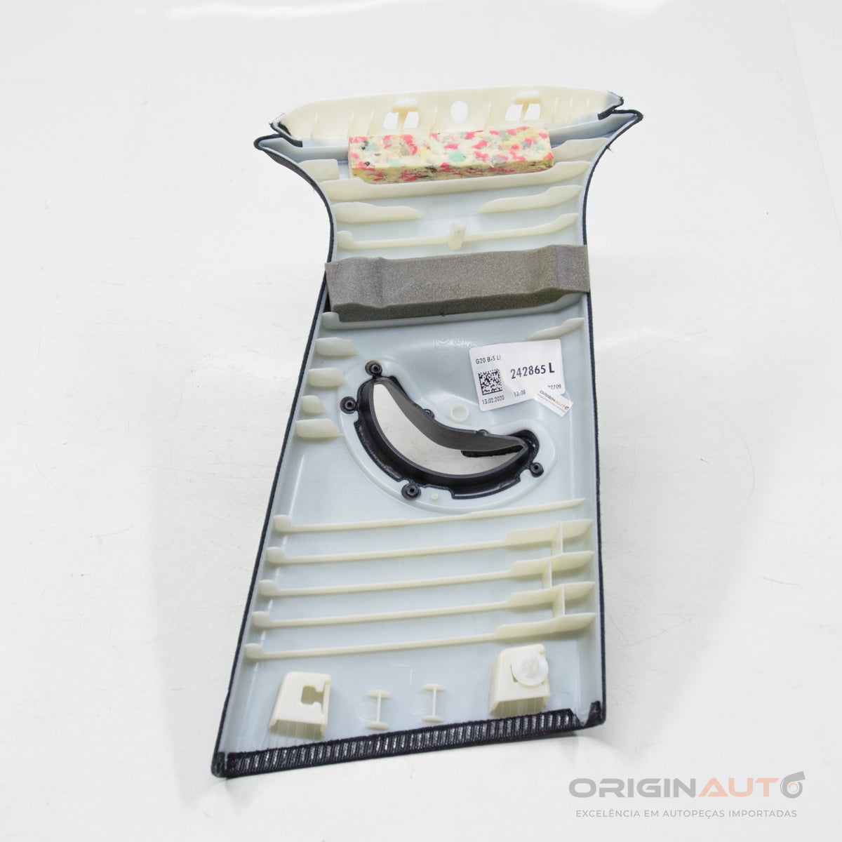 Moldura Acabamento Coluna B Esquerda Bmw 320I G20 B48 2020 7433241 8079321