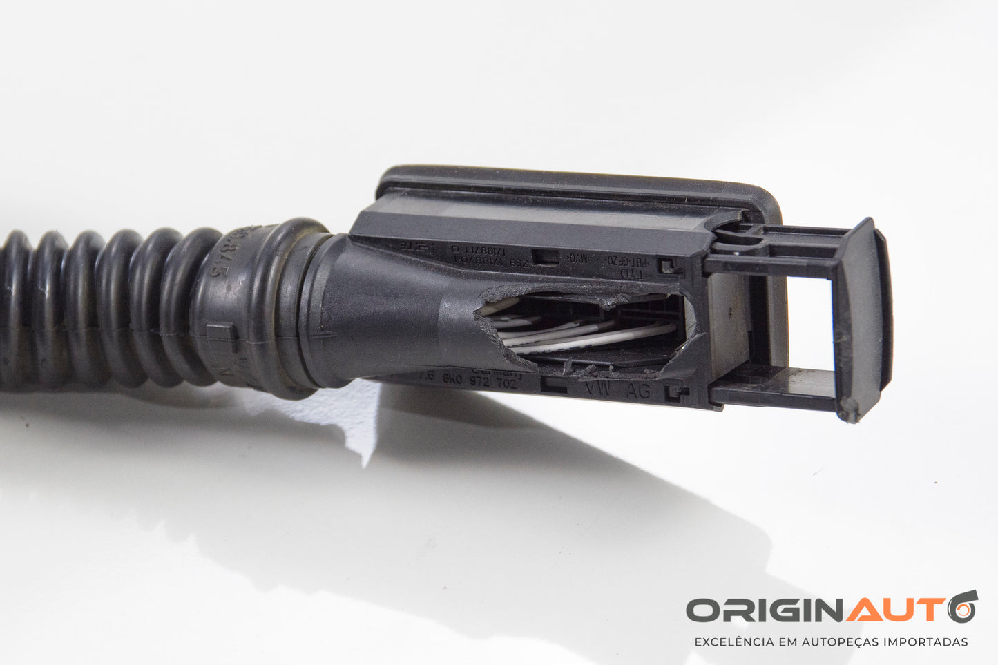 Chicote Porta Dianteira Direita Volkswagen Tiguan R-Line 2.0 2018 5Nb971121 Hd