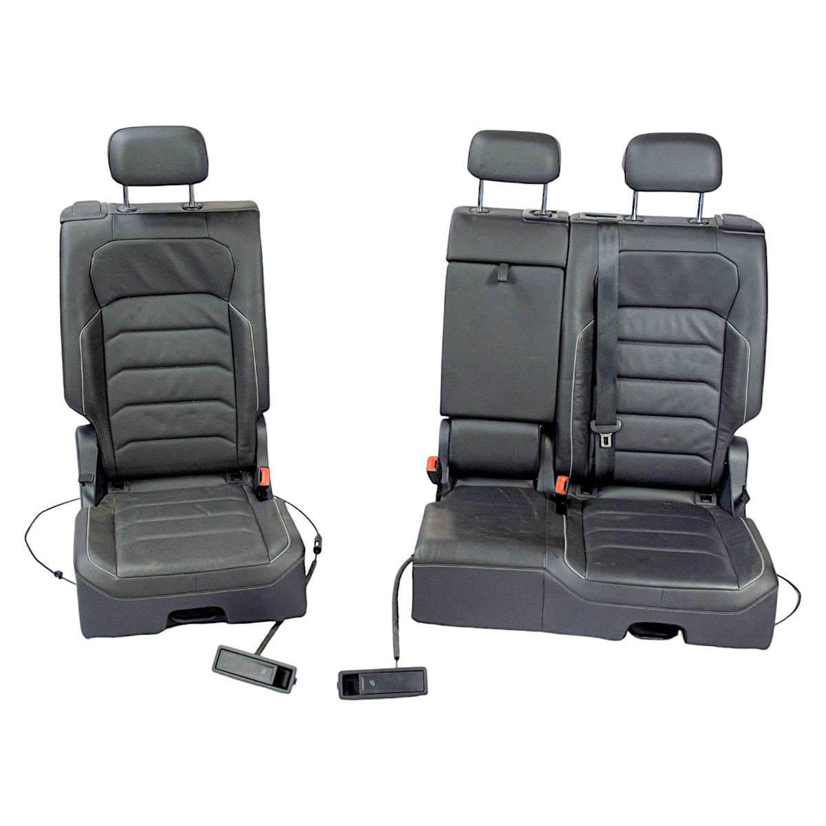 Jogo De Bancos Volkswagen Tiguan R-Line 7 Lugares Couro 2018