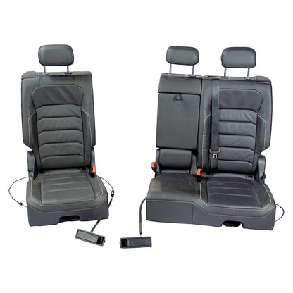 Jogo De Bancos Volkswagen Tiguan R-Line 7 Lugares Couro 2018