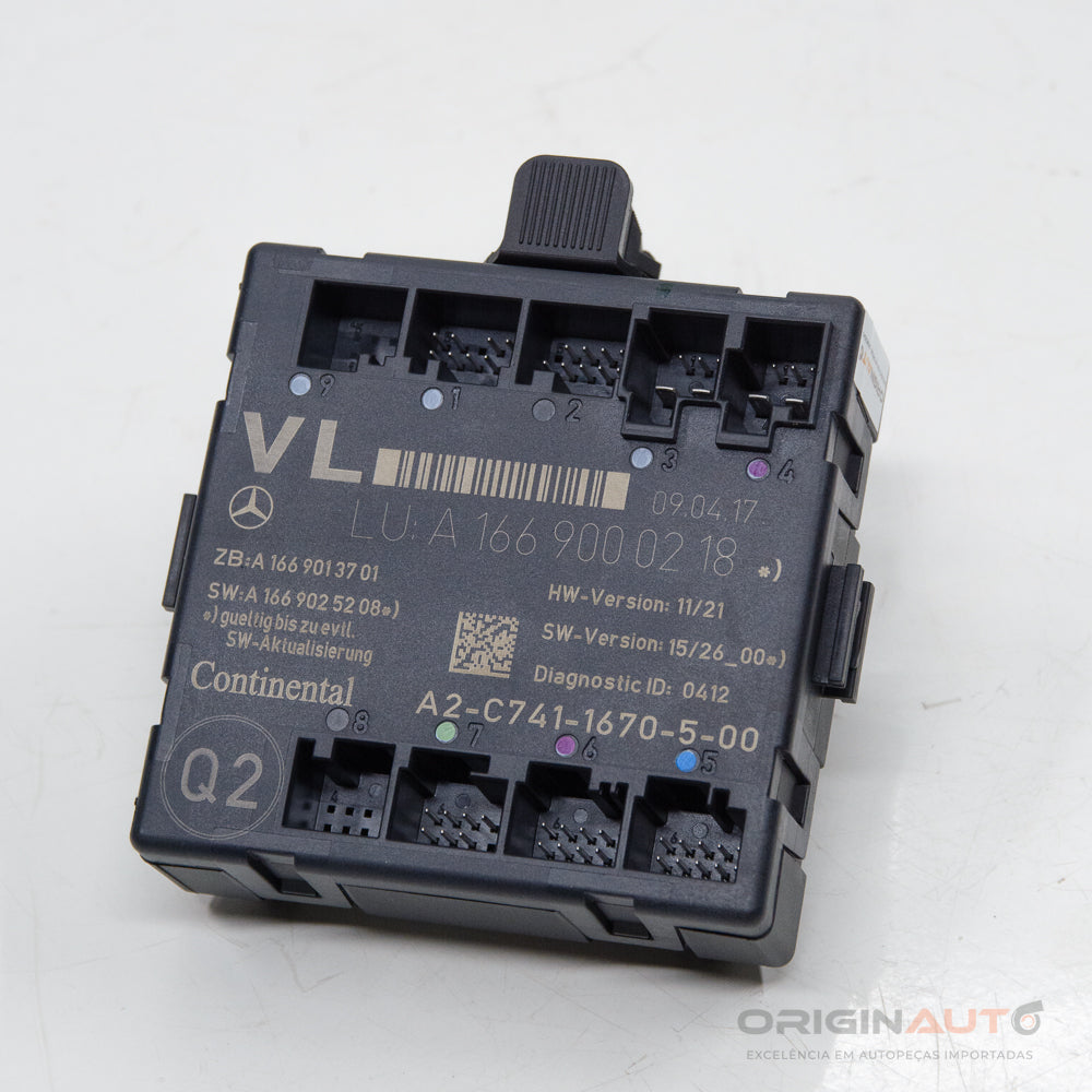 Modulo Porta Dianteira Esquerda Mercedes Cla 200 1.6 2018 A1669000218