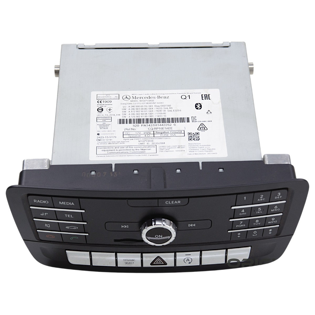 Central Multimídia Mercedes GLA 200 2016 2017 2018 NTG 5.1