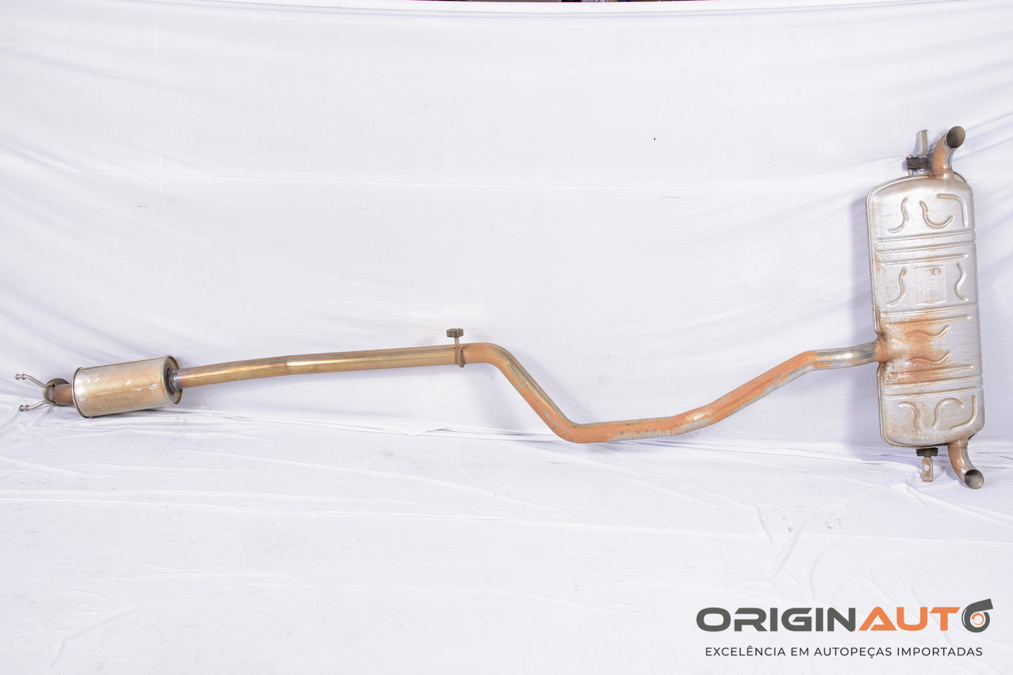 Escapamento Silencioso Mercedes Gla 200 2018 A2464910400 / A2464911100