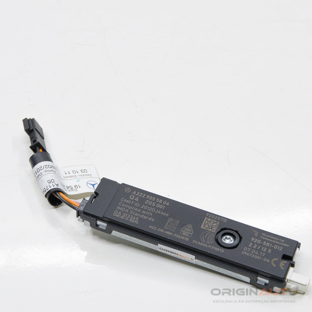 Amplificador Antena Radio Mercedes Cla 200 1.6 2018 A2229055804