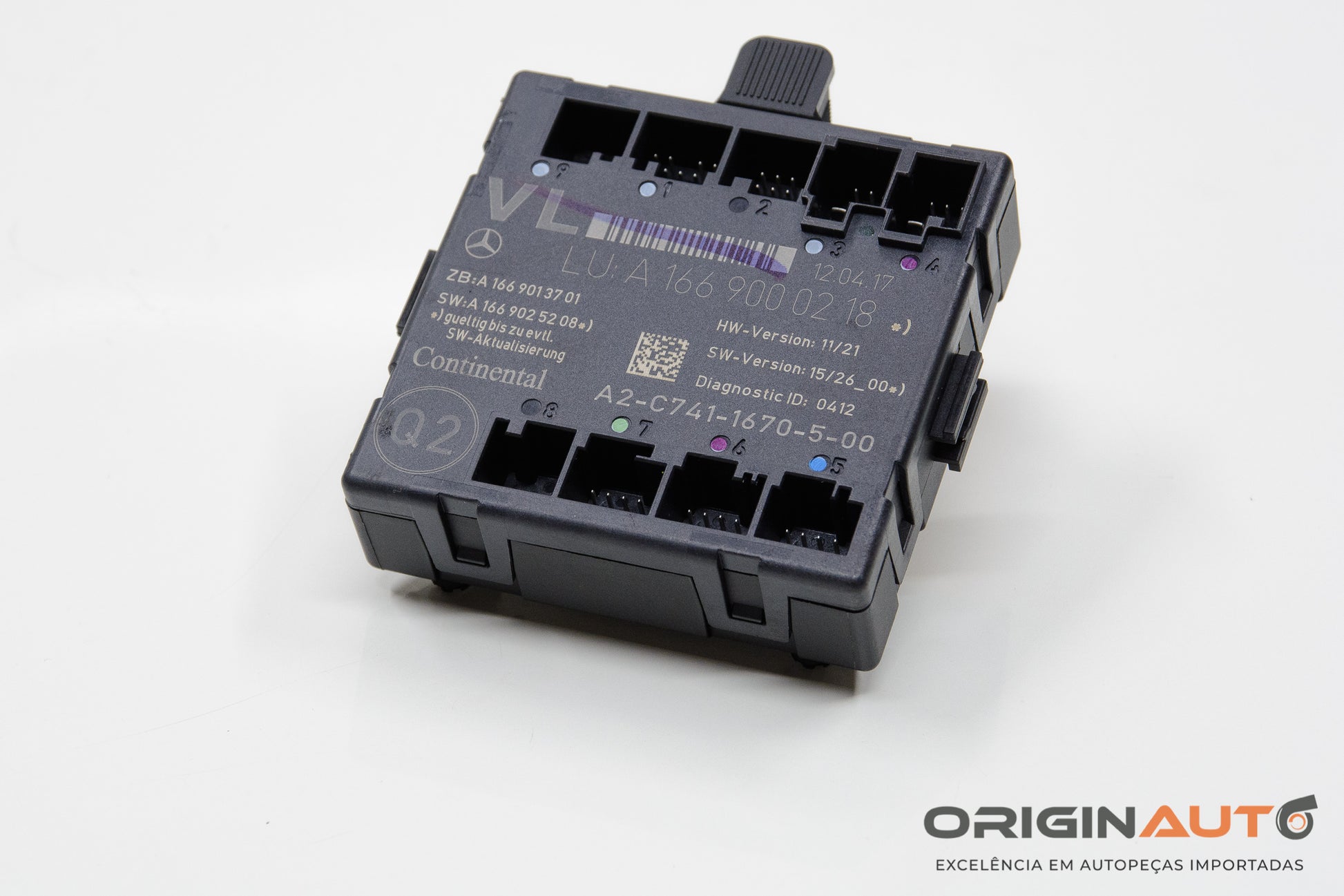 Modulo Centralina Porta Dianteira Esquerda Mercedes Gla 200 2018 A1669000218