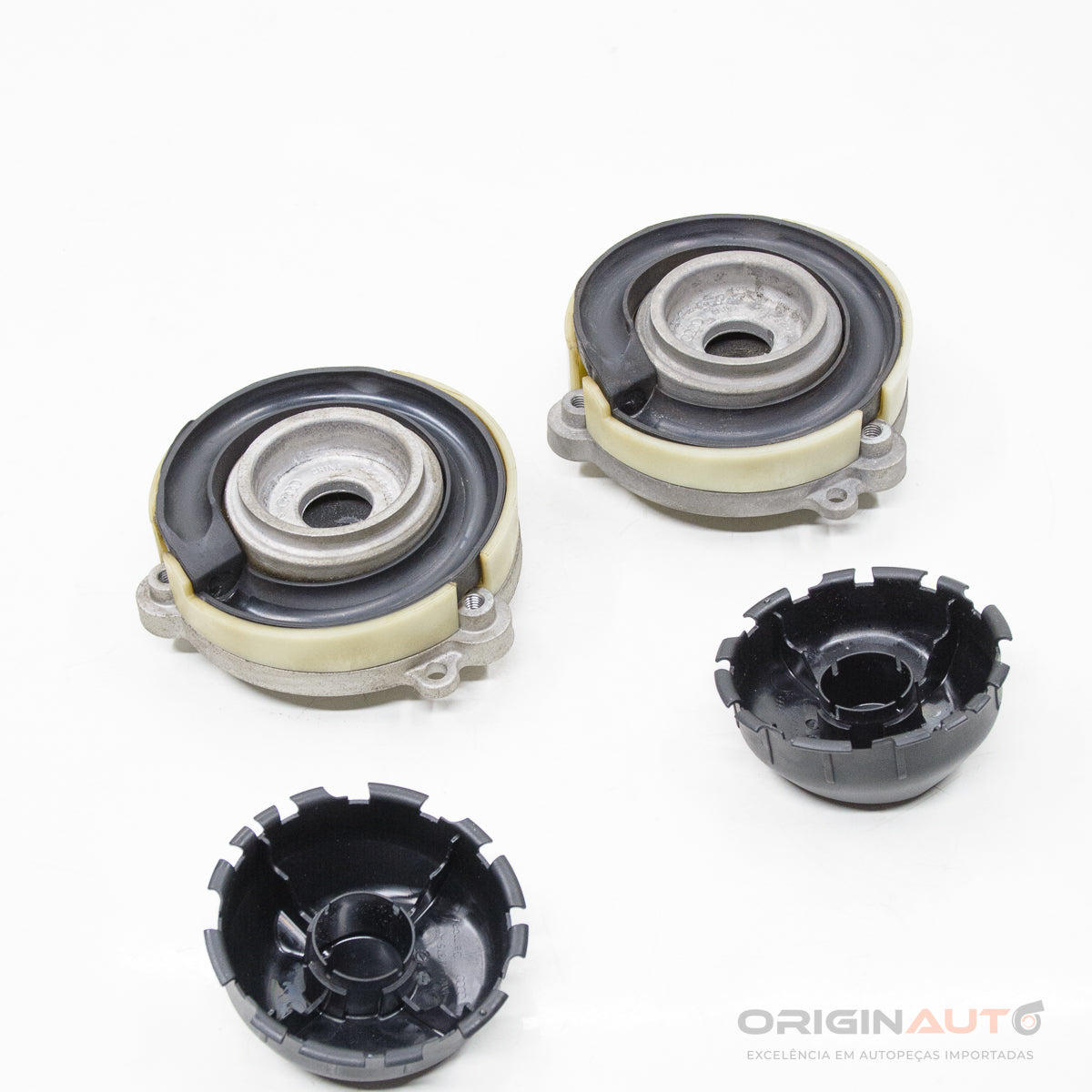 Par Coxim Amortecedor Dianteiro Audi A4 2.0 Tfsi B9 2018 8W0413333 4M0412