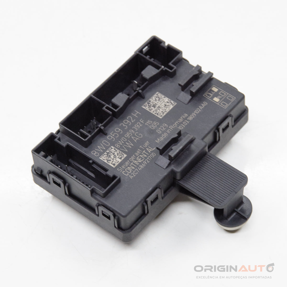 Modulo Porta Dianteira Direita Audi A4 2.0 Tfsi B9 2018 8W0959392H