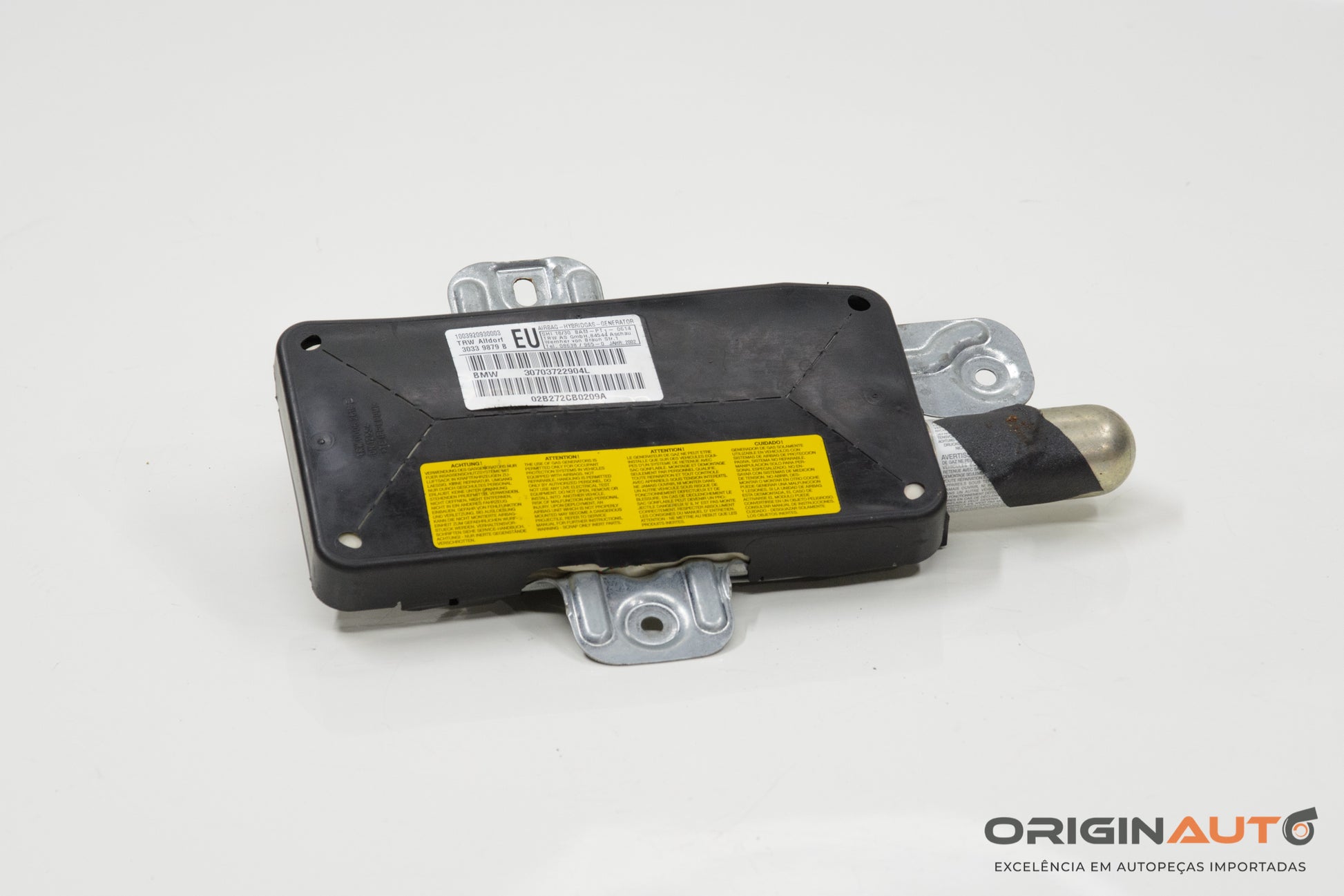 Airbag Porta Dianteira Esquerda Bmw 320I E46 2001 30703722904L