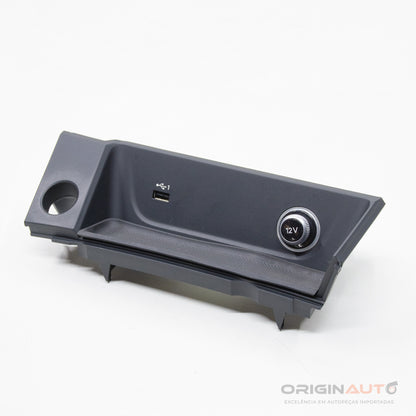 Porta Treco Objetos Painel Audi A4 2.0 Tfsi B9 2018 8W1864131C 4M0919340