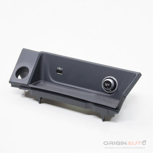 Porta Treco Objetos Painel Audi A4 2.0 Tfsi B9 2018 8W1864131C 4M0919340