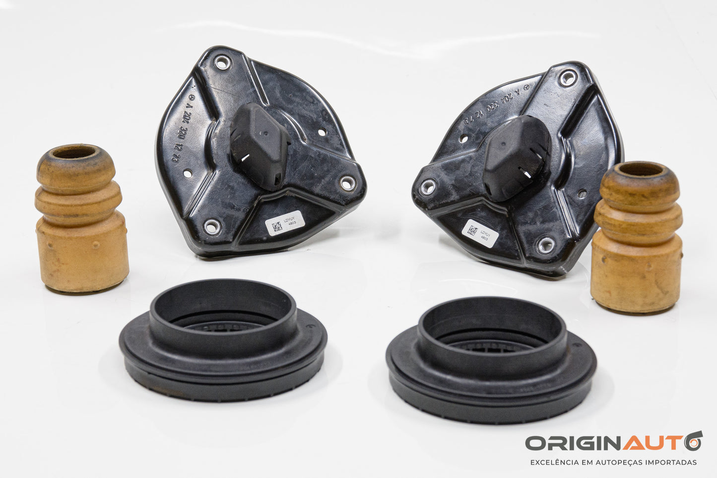Kit Batente Coxim C/ Rolamento Dianteiro Mb C 180 Coupe W204 2014 A2043201273
