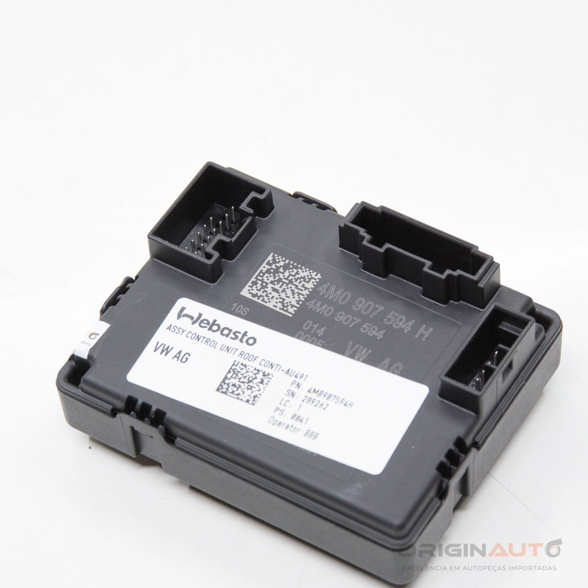 Modulo Teto Solar Audi A4 2.0 Tfsi B9 2018 4M0907594H