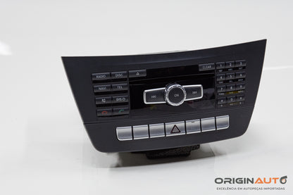 Radio Multimidia Botao Alerta Mercedes C 180 Coupe W204 A2049001813