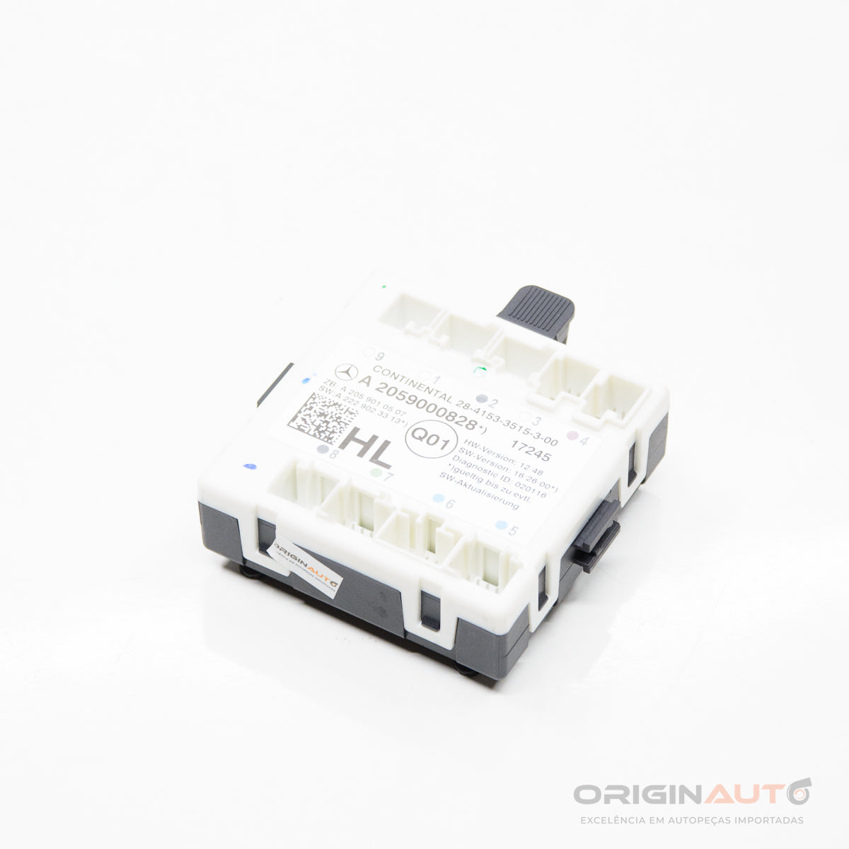 Modulo Porta Traseira Esquerda Mercedes C 43 Amg W205 2018 A2059000828