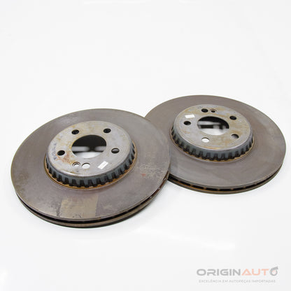 Par Disco De Freio Traseiro Mercedes C 43 Amg W205 2018 A0004230712