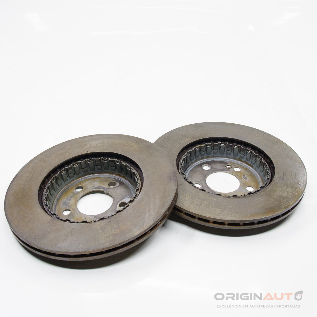 Par Disco De Freio Traseiro Mercedes C 43 Amg W205 2018 A0004230712