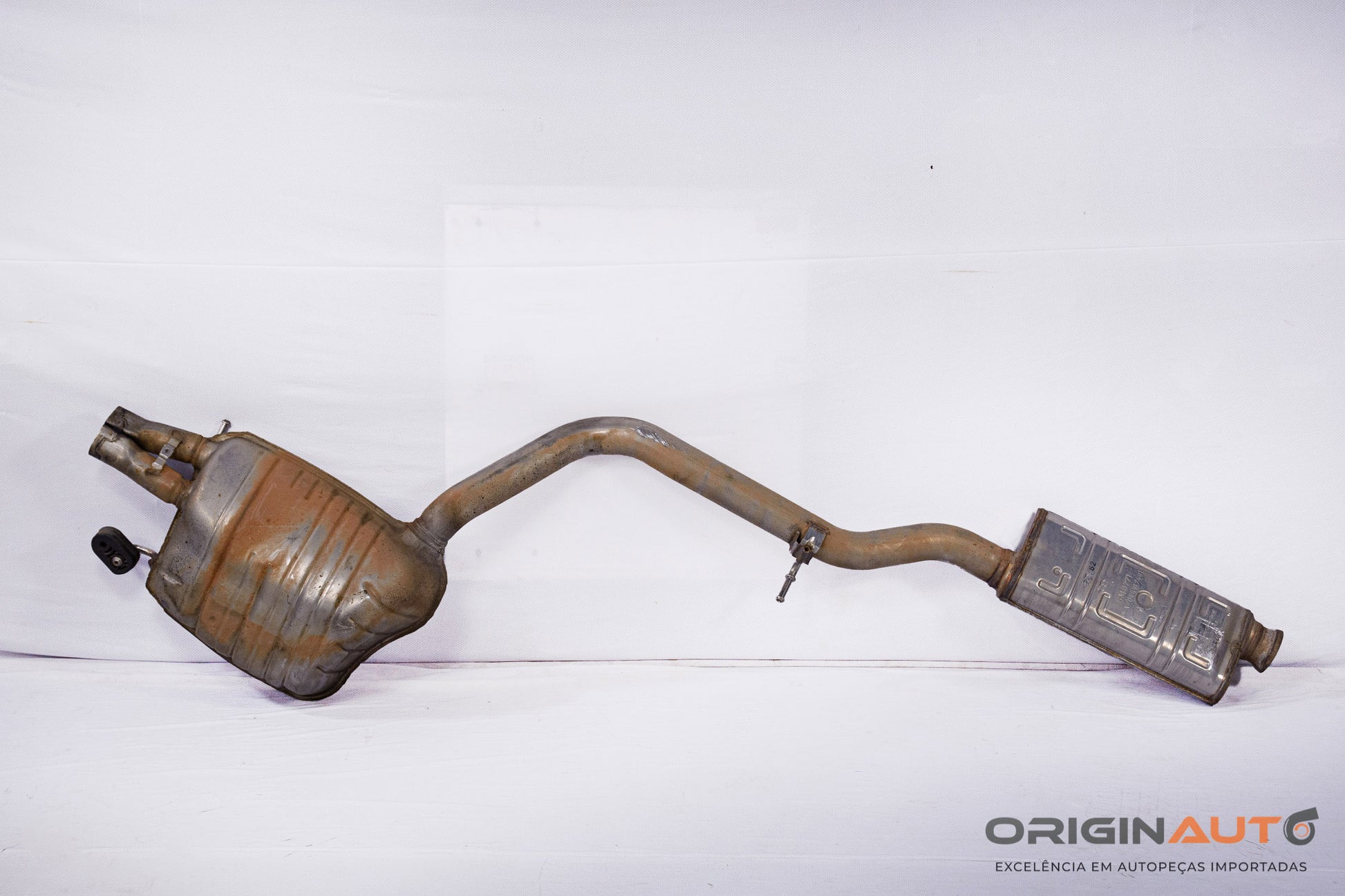 Escapamento Silenciador Mercedes C 180 Coupe W204 2014 A2044917401