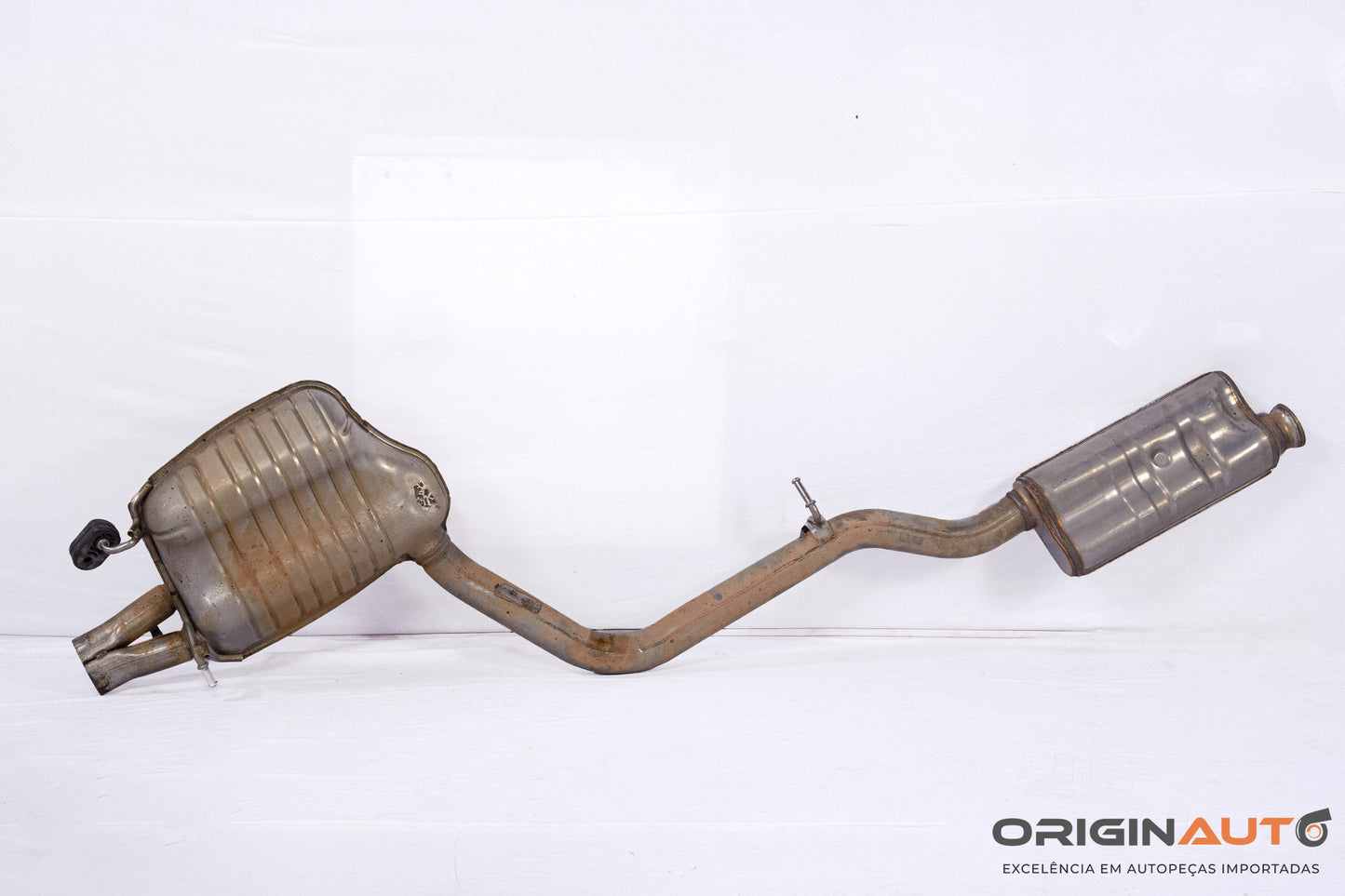 Escapamento Silenciador Mercedes C 180 Coupe W204 2014 A2044917401